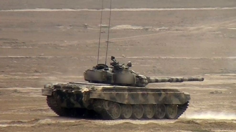 Tank bölmələrinin döyüş hazırlığı təkmilləşdirilir