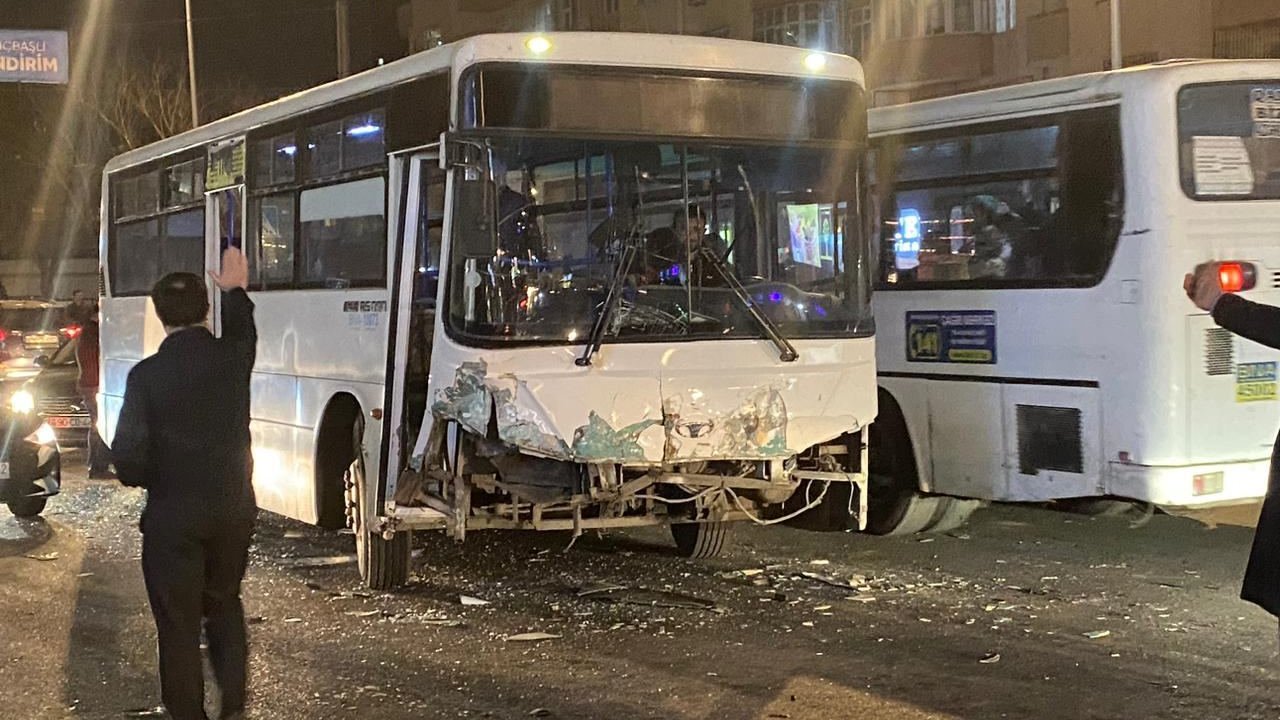 Bakıda zəncirvari qəza baş verib