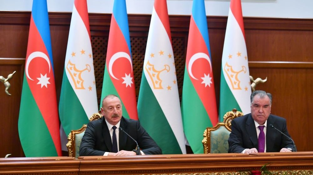 Prezident İlham Əliyev: Azərbaycan və Tacikistan arasında qardaşlıq münasibətlərinin əsası 1990-cı illərin əvvəllərində qoyulub