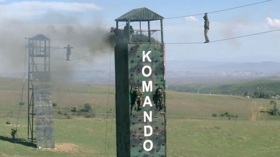 Komando bölmələri ilə taktiki-xüsusi təlim keçirilib