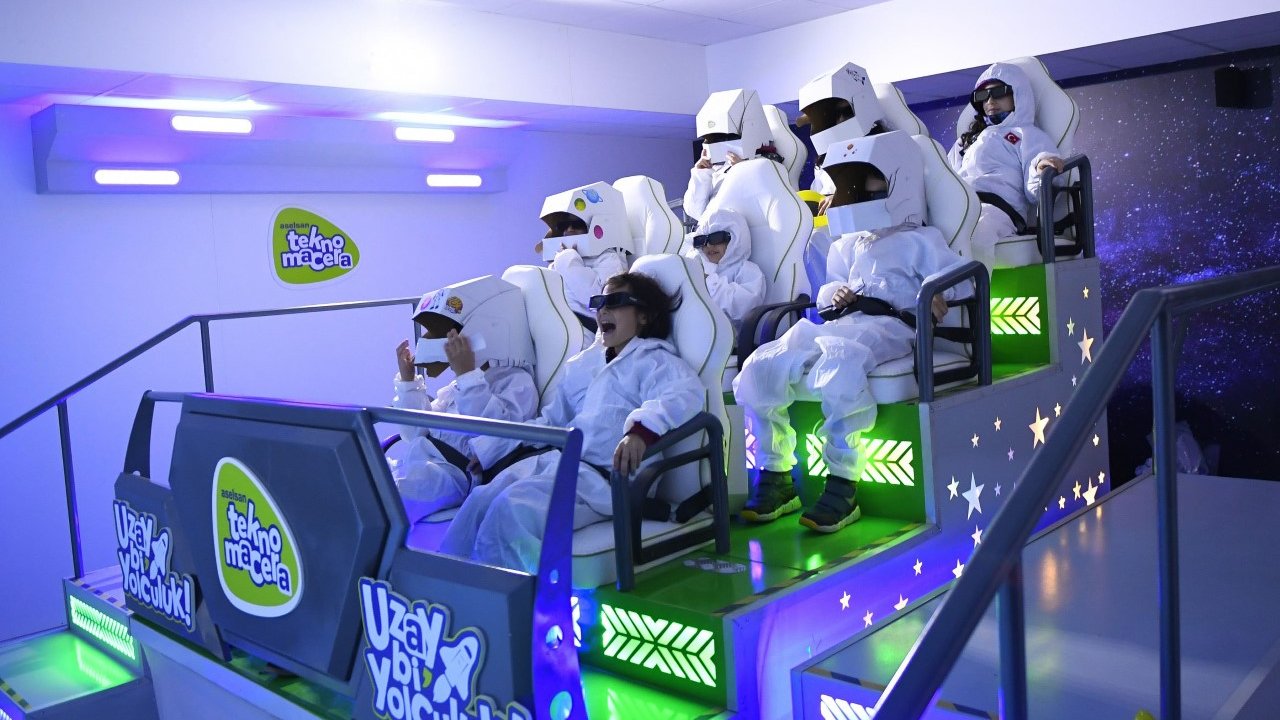 ASELSAN çocuklara uzay deneyimi yaşattı