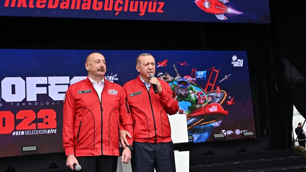 Türkiyə Prezidenti Kahramanmaraşda təməli qoyulan evlərə görə Prezident İlham Əliyevə təşəkkür edib