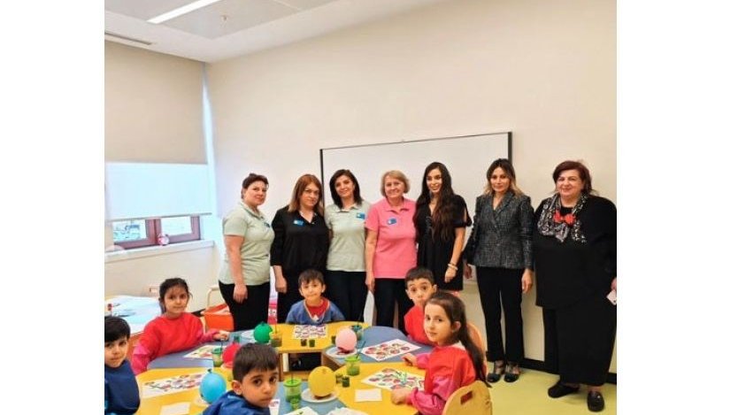 Heydər Əliyev Fondunun vitse-prezidenti Leyla Əliyeva Uşaqların Sağlam Gələcəyi Erkən Müdaxilə Mərkəzində olub
