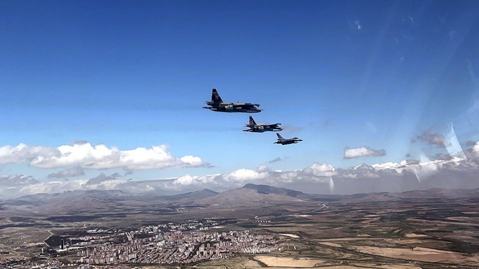 “Anadolu Qartalı - 2023” beynəlxalq təlimində növbəti tapşırıqlar icra olunub