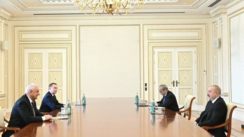 Prezident İlham Əliyev Avrasiya İqtisadi Komissiyası Kollegiyasının sədrini qəbul edib