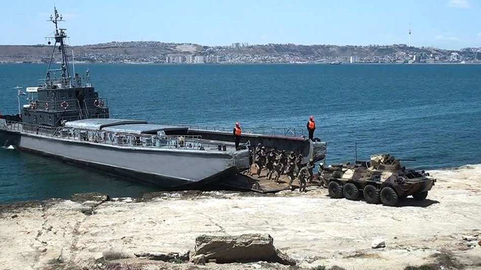 Tactical exercises held in Azerbaijan Naval Forces