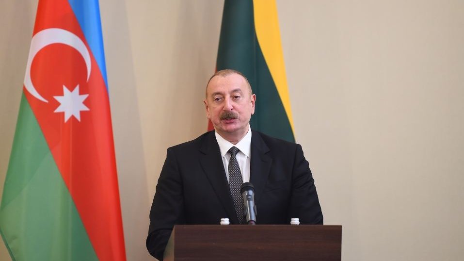Prezident İlham Əliyev: Biz Azərbaycanın və Litvanın biznes subyektləri və sahibkarları arasında təmaslara böyük əhəmiyyət veririk