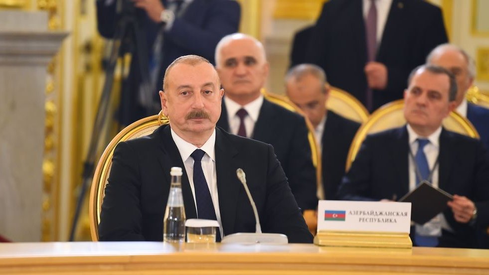 Prezident İlham Əliyev: Ötən il Azərbaycanın Avrasiya İqtisadi Birliyi ilə əmtəə dövriyyəsi 31 faiz artıb