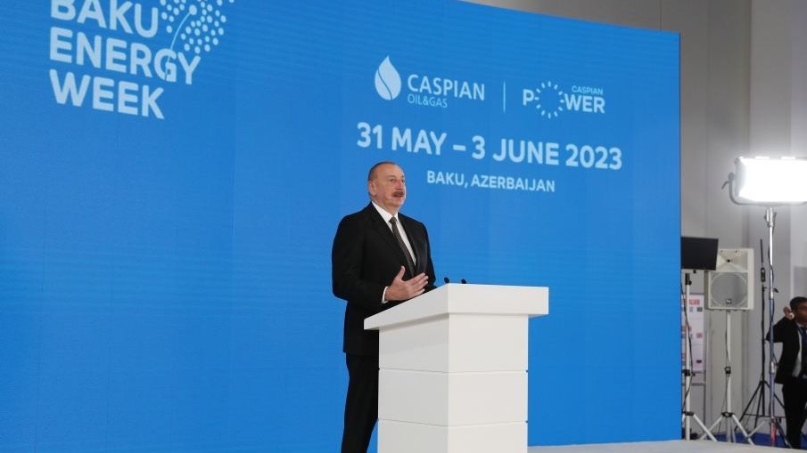 Azerbaijan aims to become exporter of green energy in mid-term - President Ilham Aliyev
