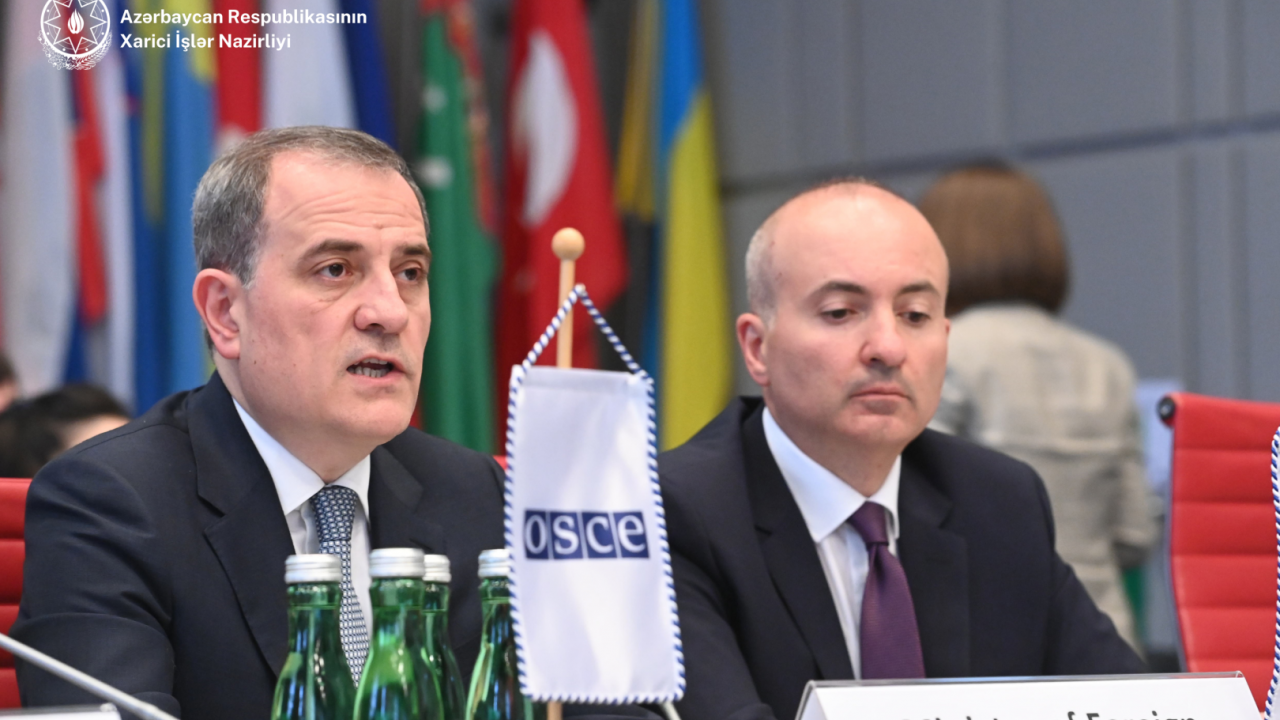 Azerbaijani FM speaks at special meeting of OSCE Permanent Council