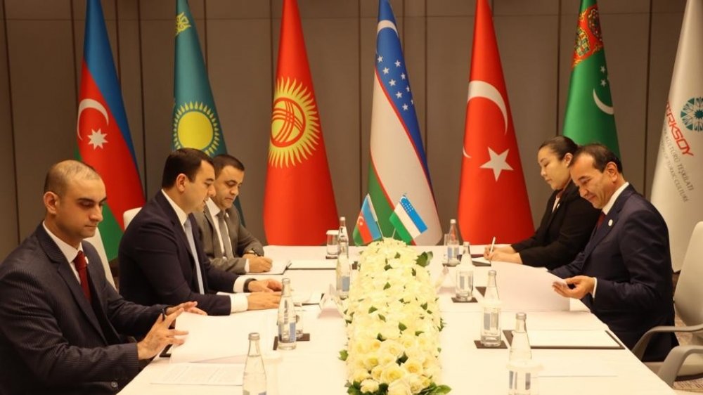 Azerbaijani Minister of Culture meets TURKSOY General Secretary in Tashkent