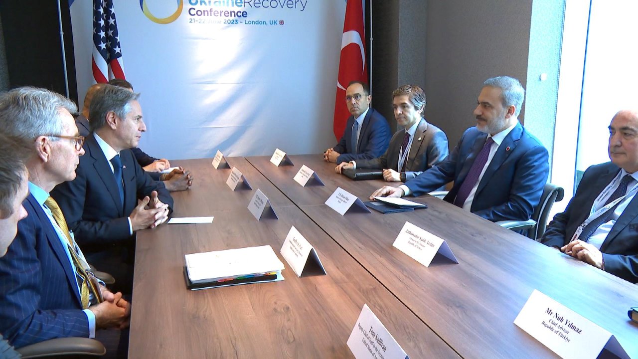 Bakan Fidan, ABD Dışişleri Bakanı Blinken ile görüştü