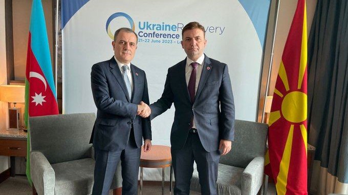 Ceyhun Bayramov ATƏT-in fəaliyyətdə olan sədri ilə görüşüb