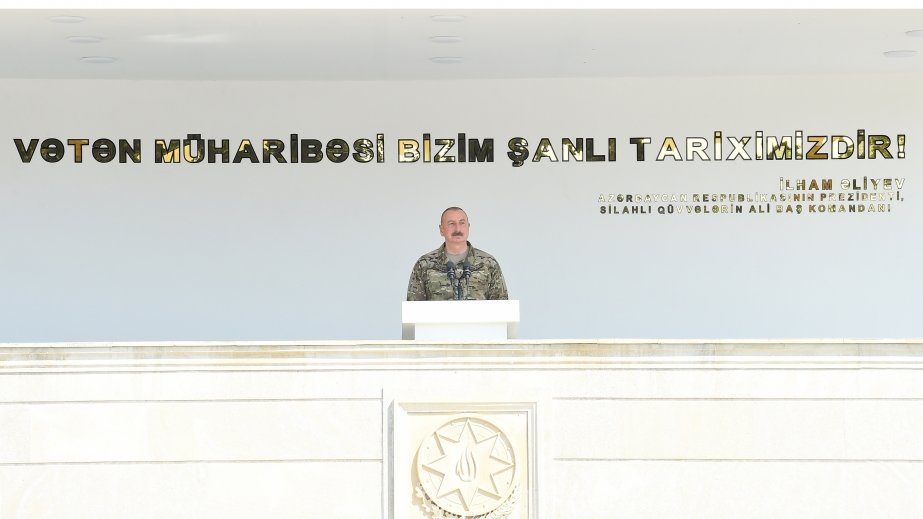 President Ilham Aliyev: The task of further strengthening our Army remains number one priority