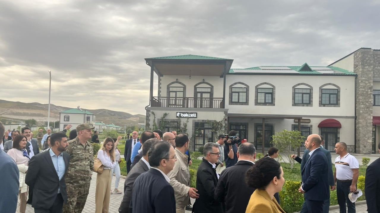 Diplomatik korpus nümayəndələri Zəngilanın Ağalı kəndində olublar