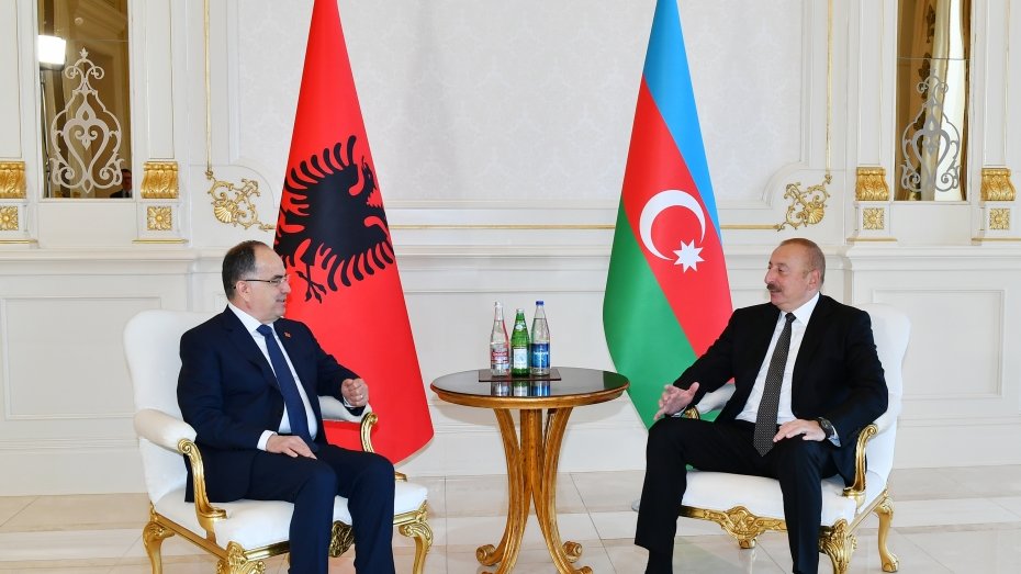 Azerbaijani and Albanian presidents held one-on-one meeting