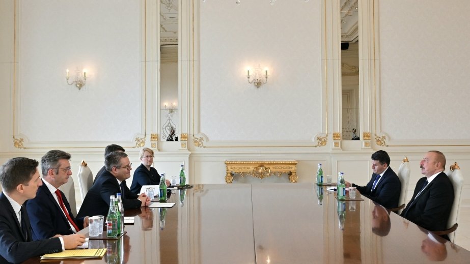 President Ilham Aliyev received Minister of State at Federal Foreign Office of Germany