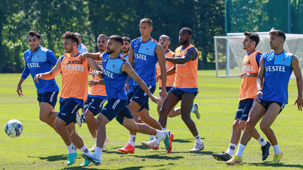 Trabzonspor'da yeni sezon hazırlıkları sürüyor