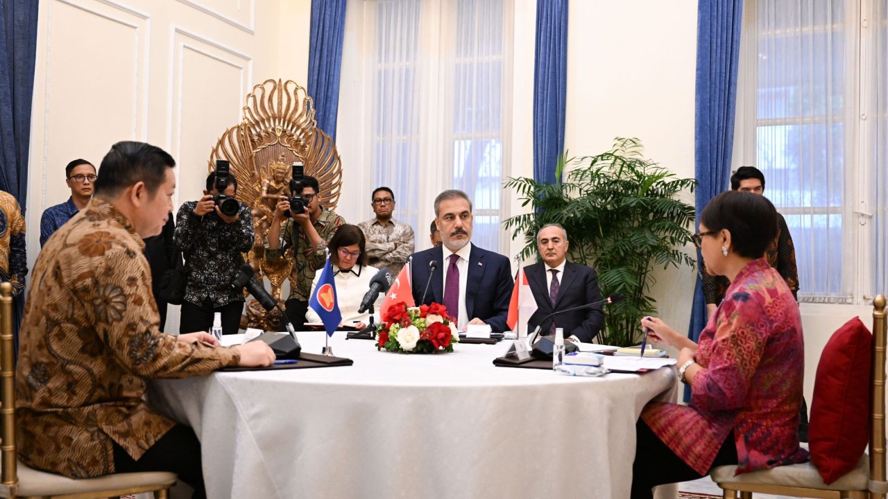 Bakan Fidan, ASEAN Sektörel Diyalog Ortaklığı Üçlü Toplantısı'nda konuştu