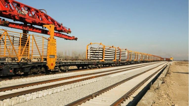 Bərdə-Ağdam dəmir yolu xəttində yenidənqurma işlərinin 70 faizi tamamlanıb