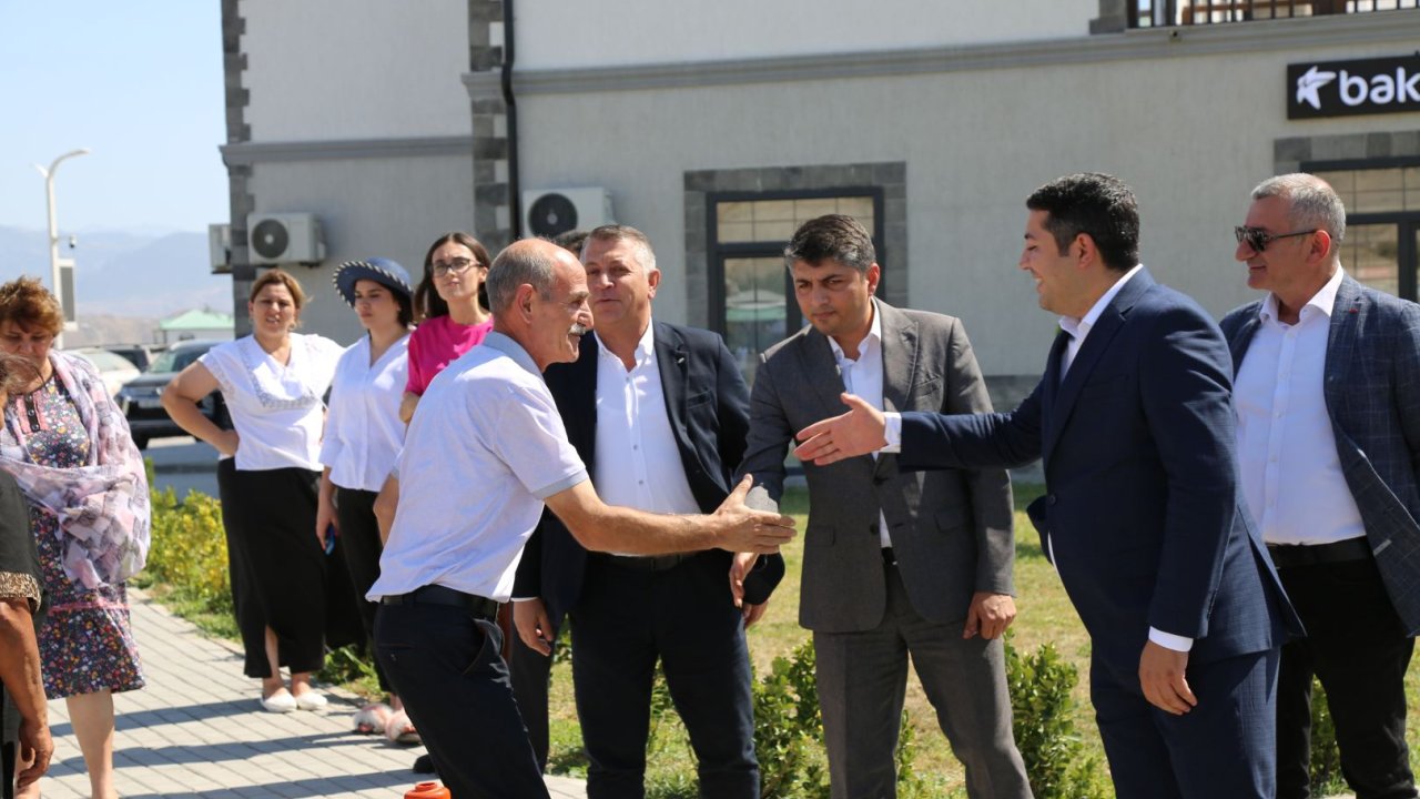 Another 22 families resettled in Azerbaijan’s Aghali, given keys to their houses