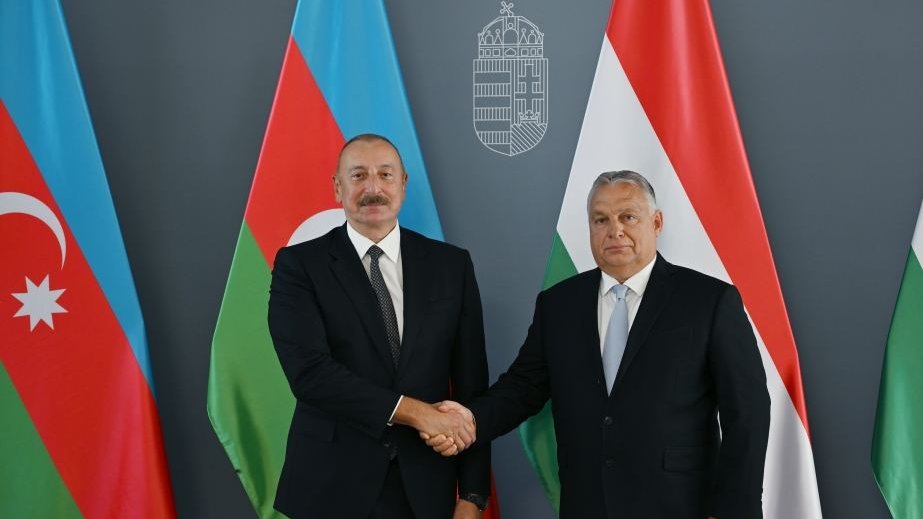Budapeştdə Prezident İlham Əliyevin Macarıstanın Baş naziri Viktor Orban ilə görüşü olub