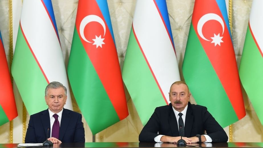 Prezident İlham Əliyev: Şavkat Mirziyoyevin Prezident seçilməsindən sonra ilk dövlət səfərini Azərbaycana etməsini yüksək qiymətləndiririk