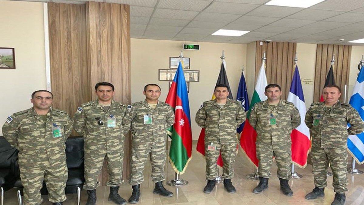 Azərbaycan hərbçiləri Tbilisidə beynəlxalq təlimdə iştirak edirlər