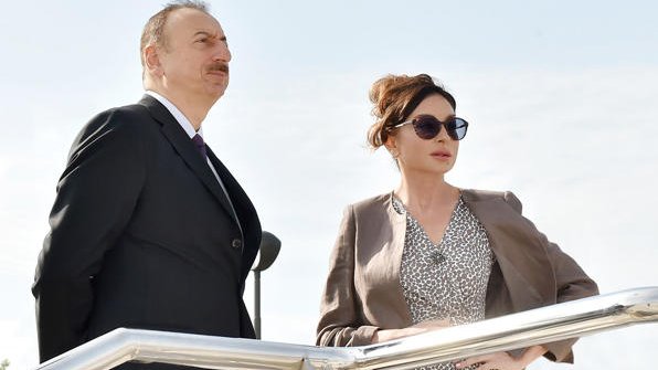 Prezident İlham Əliyev və birinci xanım Mehriban Əliyeva Laçın rayonuna səfər ediblər