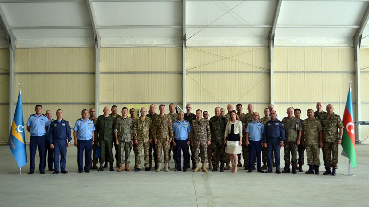 Foreign military attaches visit Azerbaijan's military unit