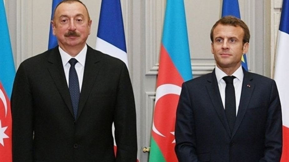 Emmanuel Makron Prezident İlham Əliyevə zəng edib