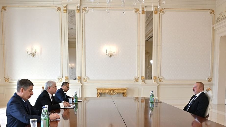 Prezident İlham Əliyev Rusiya XİN-in Azərbaycan-Ermənistan münasibətlərinin normallaşdırılması üzrə xüsusi nümayəndəsini qəbul edib