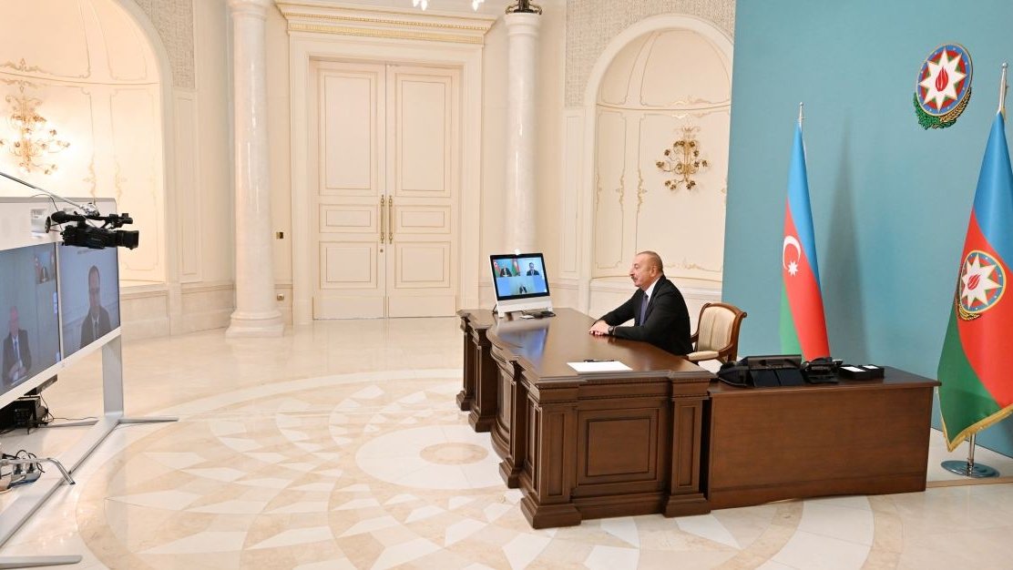 President Ilham Aliyev receives Israeli Minister of Agriculture via videoconference