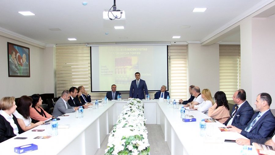 “Osmanlı elm və mədəniyyətinə Azərbaycan töhfəsi” kitabının təqdimatı olub