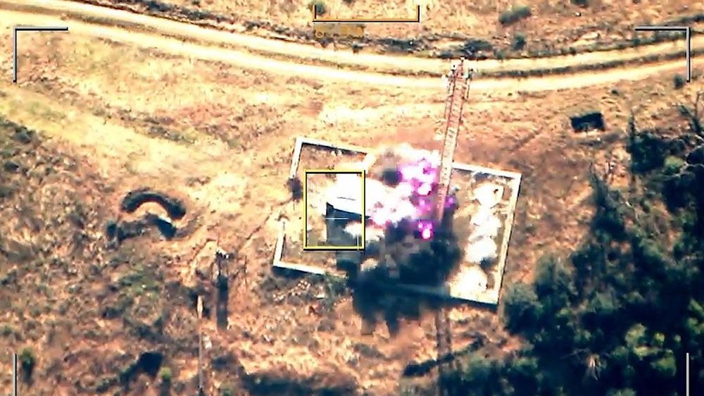 Ermənistanın hərbi təyinatlı radiotexniki qovşağı məhv edilib