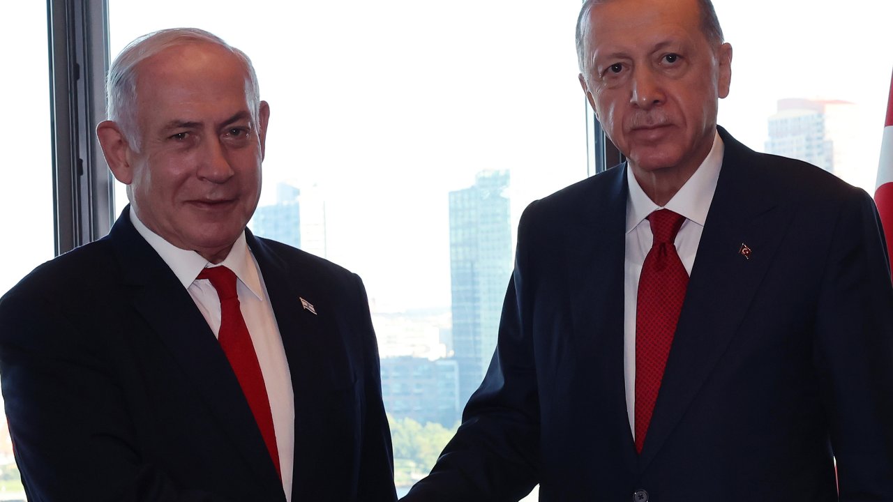 Cumhurbaşkanı Erdoğan, İsrail Başbakanı Netanyahu ile görüştü