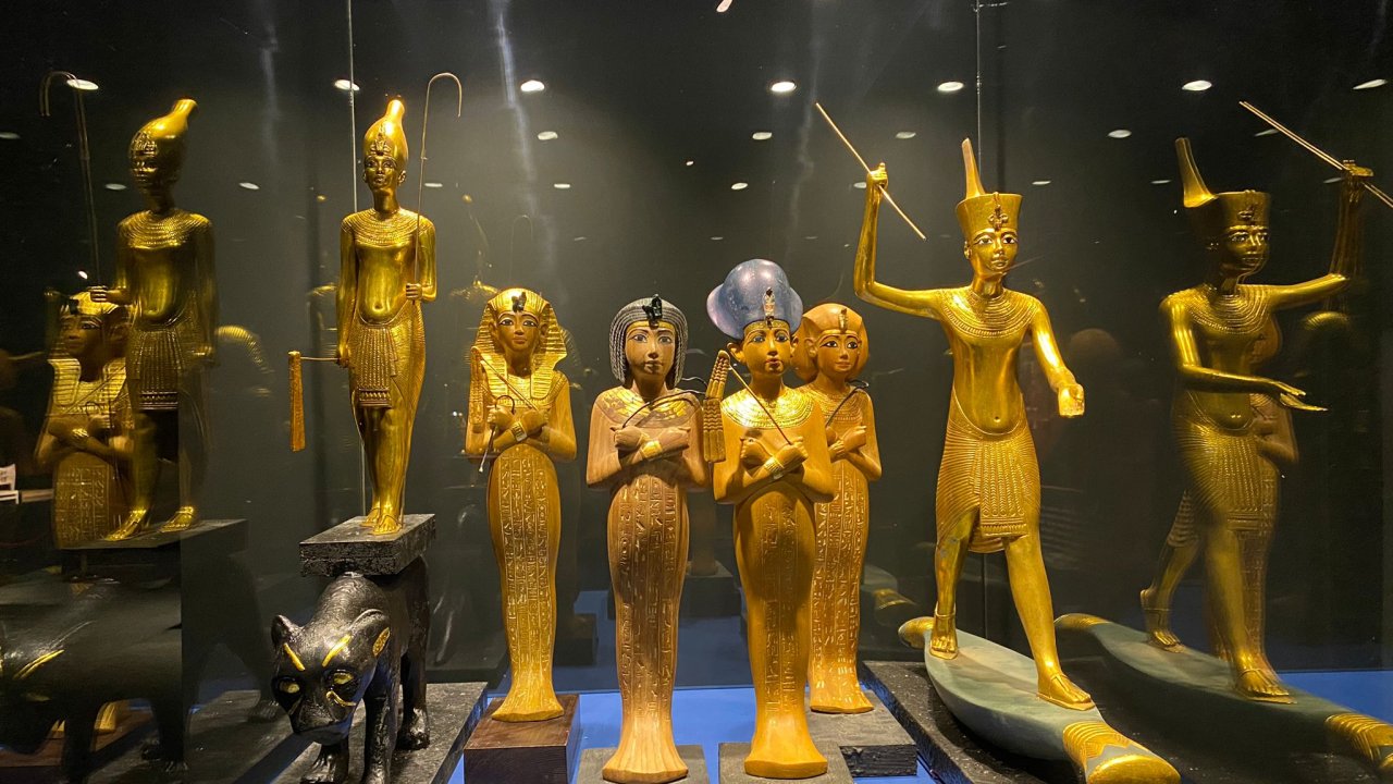 TutAnkhAmun’un Hazineleri Sergisi, Akvaryum'da açıldı