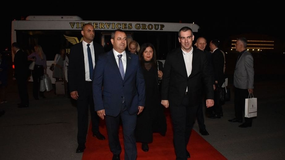 Serbiya Milli Assambleyasının sədri Vladimir Orliç Azərbaycana rəsmi səfərə gəlib