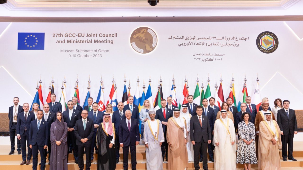 AB, İsrail-Filistin gündemiyle Maskat’ta toplandı