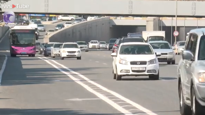 Taksilər də avtobuslar üçün yaradılmış xüsusi zolaqdan istifadə edə bilər