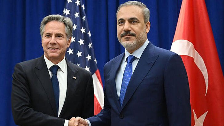 Bakan Fidan, ABD'li mevkidaşı Blinken ile görüştü