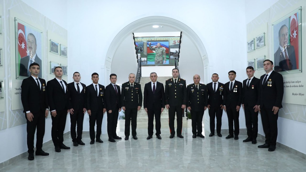 Vətən müharibəsi iştirakçıları Dövlət Xidmətində həqiqi hərbi xidmətə qəbul olundu