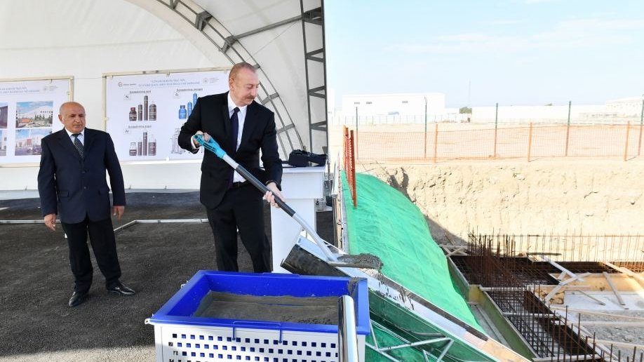 President Ilham Aliyev participates in opening of number of enterprises in Sumgayit (PHOTO)
