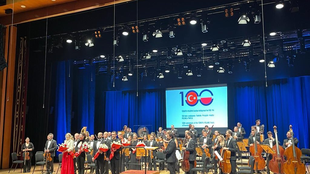 Türkiye-Polonya Dostluk Antlaşması’nın 100’üncü yılına özel senfonik konser