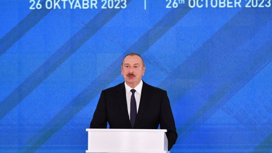 Opening of Garadag Solar PV Plant is historical moment in our history - President Ilham Aliyev