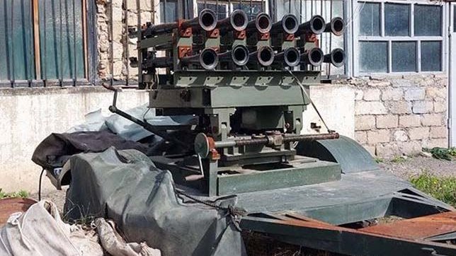 Qarabağ bölgəsində əldəqayırma partladıcıların hazırlandığı emalatxana aşkar edilib (VİDEO)