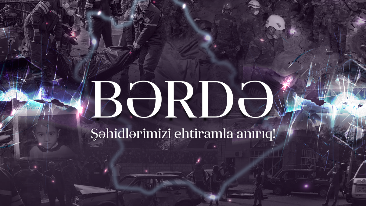 Bərdənin Ermənistan tərəfindən dördüncü dəfə raket hücumuna məruz qalmasının ildönümüdür