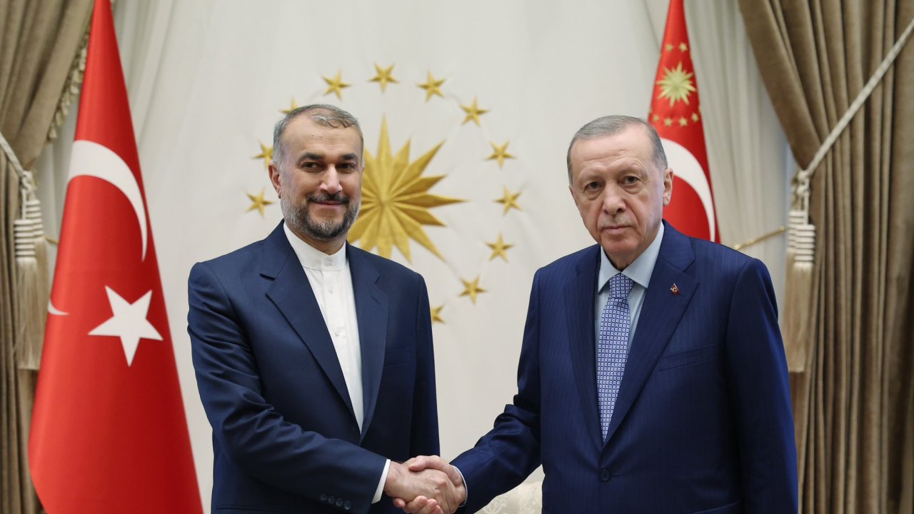 Cumhurbaşkanı Erdoğan, İran Dışişleri Bakanı Abdullahiyan ile görüştü