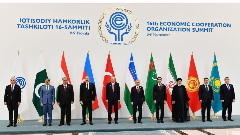 President Ilham Aliyev attends 16th Economic Cooperation Organization Summit in Tashkent (PHOTO)