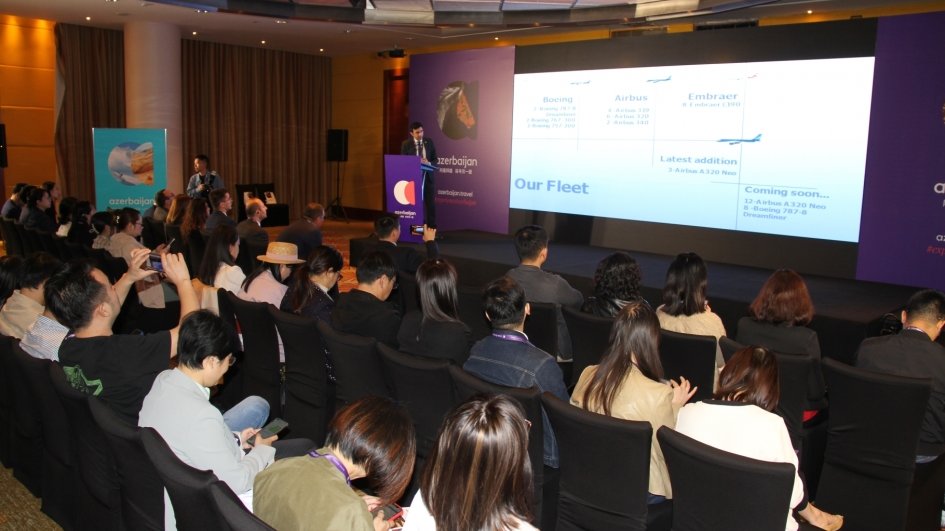 Şanxayda Azərbaycanın turizm potensialının təqdimatı olub (FOTO)